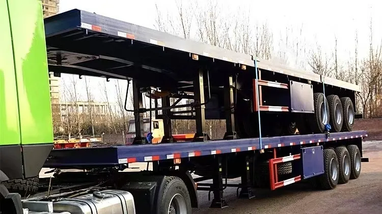 Extendable Flatbed Trailers 3 Axle supplier Extendable Flatbed Trailers 3 Axle supplier