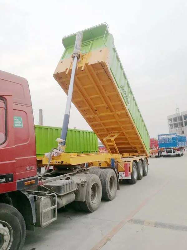 Kontejnerový sklápěcí přívěs